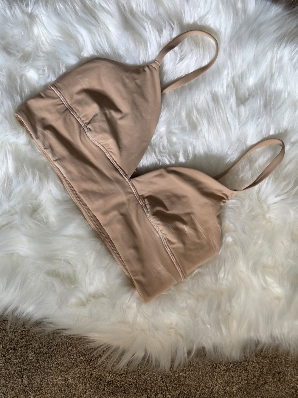 SKIMS Blush Nude Seamless Bralette